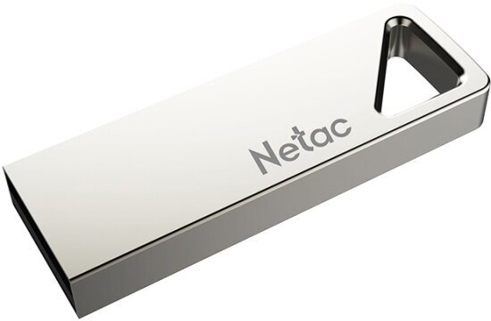 64GB USB 2.0 Флеш-накопитель NETAC U326 серебро (NT03U326N-064G-20PN)