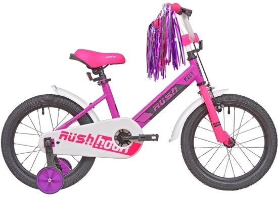 Детский велосипед Rush Hour 16" J16 фиолетовый