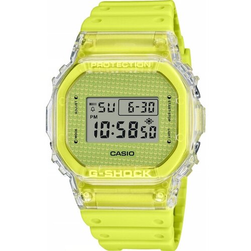 фото Наручные часы casio наручные часы casio dw-5600gl-9er, бесцветный, желтый