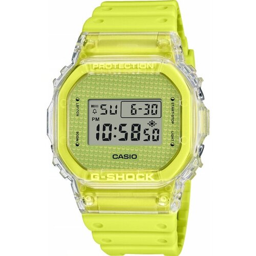 фото Наручные часы casio наручные часы casio dw-5600gl-9er, желтый, зеленый