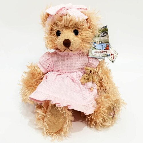 Мягкая игрушка Settler Bears Медведица Аврил с мишкой в кармане, 25 см Австралия