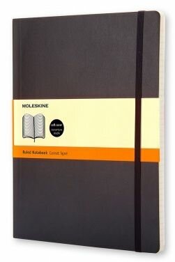 Блокнот Moleskine CLASSIC SOFT XLarge 190х250мм 192стр. линейка мягкая обложка черный