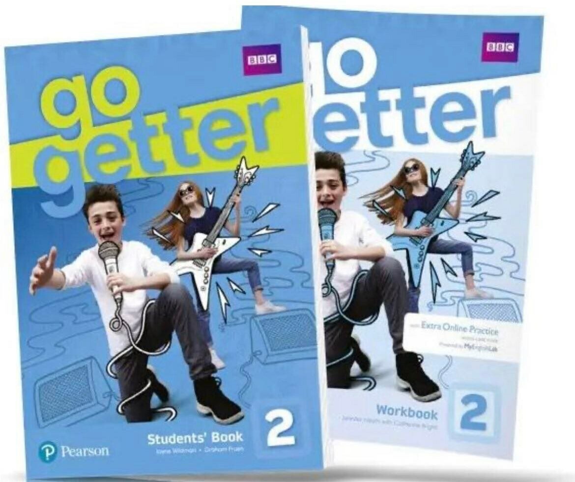 GoGetter 2 комплект Учебник+Тетрадь+DVD