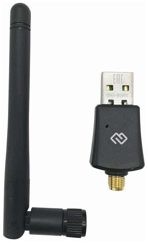 Сетевой адаптер WiFi Digma USB 2.0 [dwa-n300e]