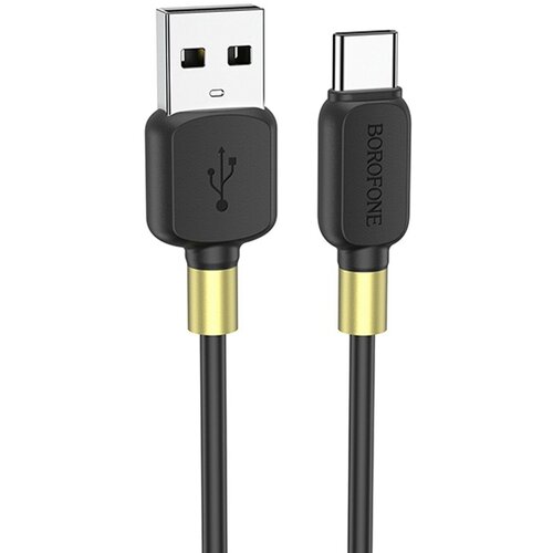 Кабель USB - Type-C Borofone BX59 Defender, 100 см (черный), 1 шт. кабель defender usb usb экранированный 3 м 1 шт черный