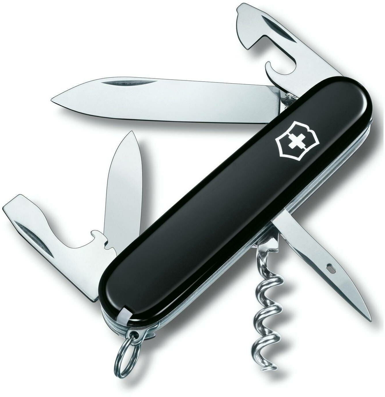 Нож перочинный Victorinox Spartan (1.3603.3B1) 91мм 12функций черный блистер - фото №3