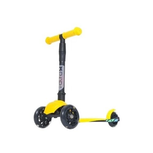 Самокат Alfa Mini R Base Light ( желтый 52 ) со светящимися колесами