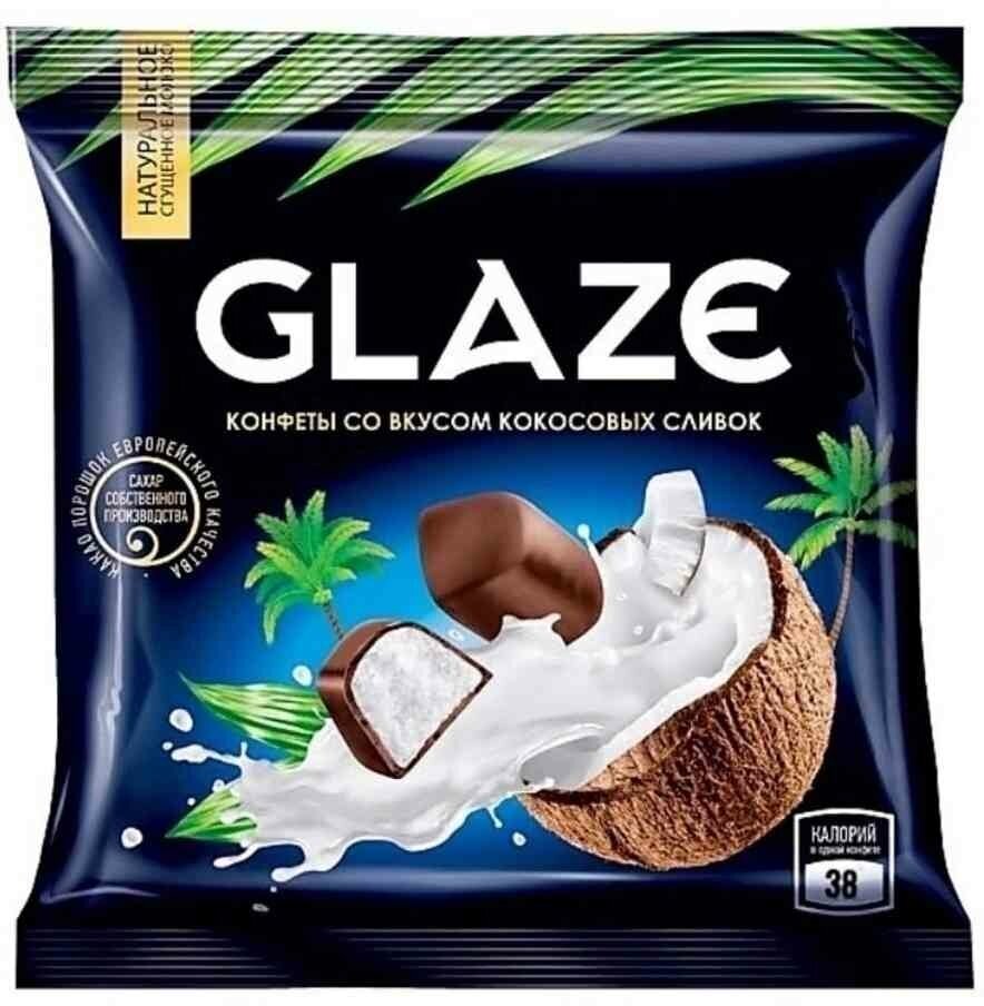 Конфета Глэйс со вкусом кокосовых сливок (упаковка 0,5 кг) - фотография № 2