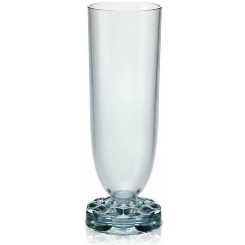 Kartell Jellies Family Бокал для шампанского, 17 см, голубой