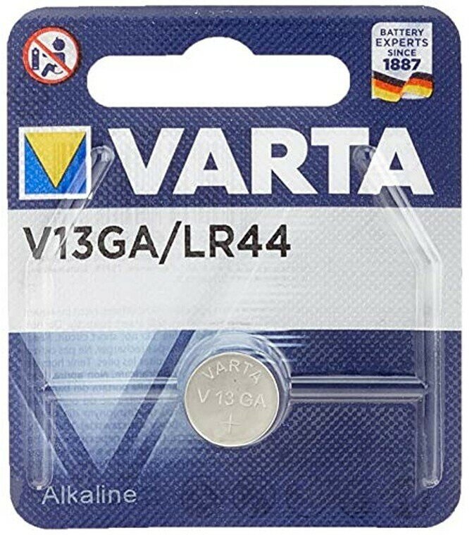 Батарейка Varta V13 GA BLI Alkaline, 1 шт. (4276101401) - фото №11