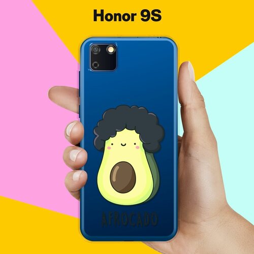 Силиконовый чехол Афрокадо на Honor 9S силиконовый чехол фиолетовые цветки на honor 9s хонор 9s