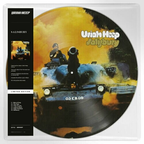 Uriah Heep - Salisbury [Limited Edition Picture Disc] (BMGCAT532LP/#2) megadeth peace sells but who s buying 180g limited edition picture disc