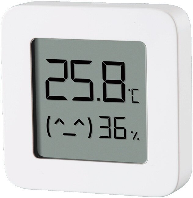 Датчик температуры и влажности Xiaomi hygrometer Thetmometer Bluetooth 2 / Термометр для дома - фотография № 2