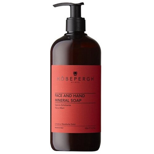 HobePergh Face and Hand Mineral Soap Минеральное жидкое мыло-скраб для лица и рук 500 мл