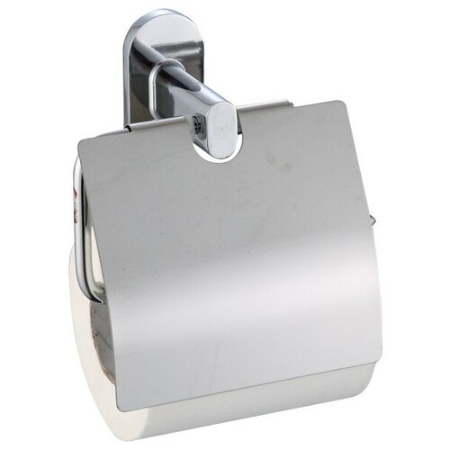 Бумагодержатель VITARTA Selena закрытый цинк/хром белый