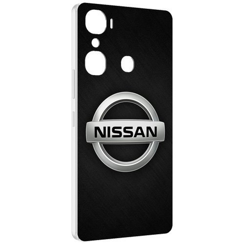 Чехол MyPads nissan ниссан 2 мужской для Infinix Hot 12 Pro задняя-панель-накладка-бампер