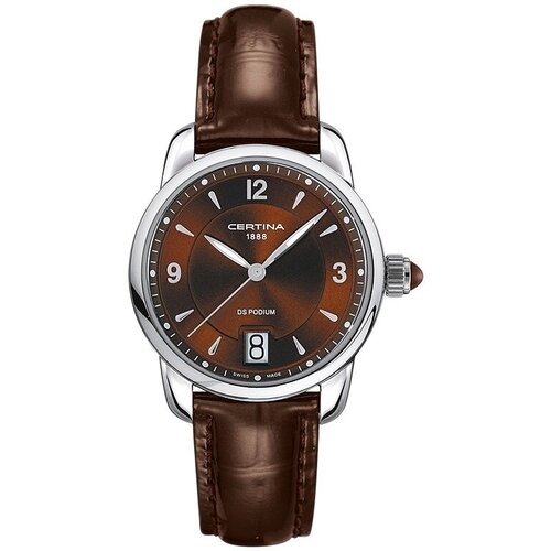 Наручные часы Certina, коричневый браслет классика коричневый
