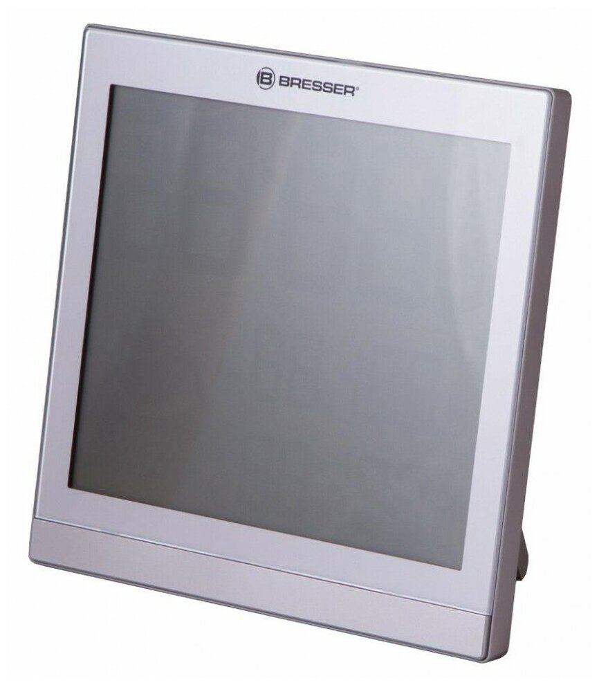 Bresser ClimaTemp JC LCD, Метеостанция (настенные часы), серебристая - фотография № 9