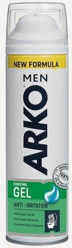 Изображение товара Гель для бритья Arko Men Anti-Irritation от раздражения, 200мл.
