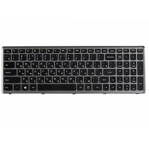 клавиатура для ноутбука lenovo u400 p n 9z n7gsw 001 9z n7gpw 101 nsk bc1pw nsk bc0sw Клавиатура для ноутбука Lenovo U510 Z710 p/n: 25-205530, T6A1-RU, 9Z. N8RSC. C0R TopOn, 1 шт.