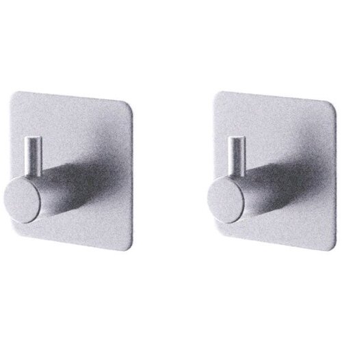 Крючок для ванной, Вешалки для одежды, полотенца для кухни , Крючки самоклеющиеся, 2 шт.