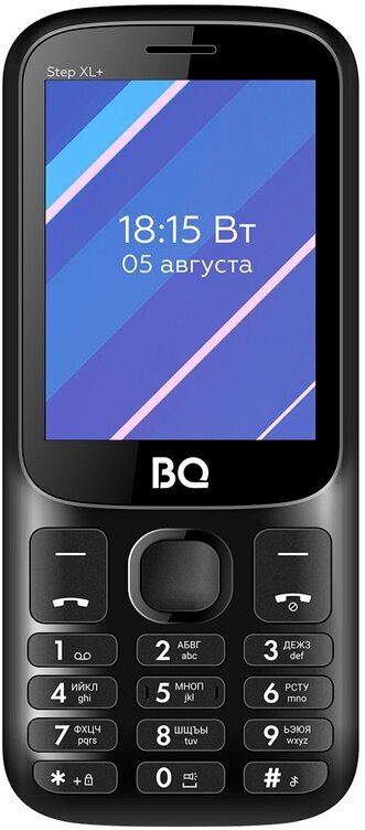 Телефон BQ 2820 Step XL+Black