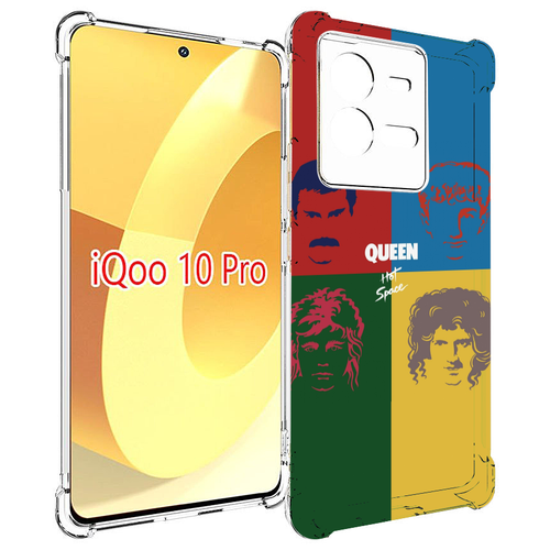 Чехол MyPads hot space queen альбом для Vivo iQOO 10 Pro задняя-панель-накладка-бампер чехол mypads hot space queen альбом для vivo iqoo neo 6 5g задняя панель накладка бампер