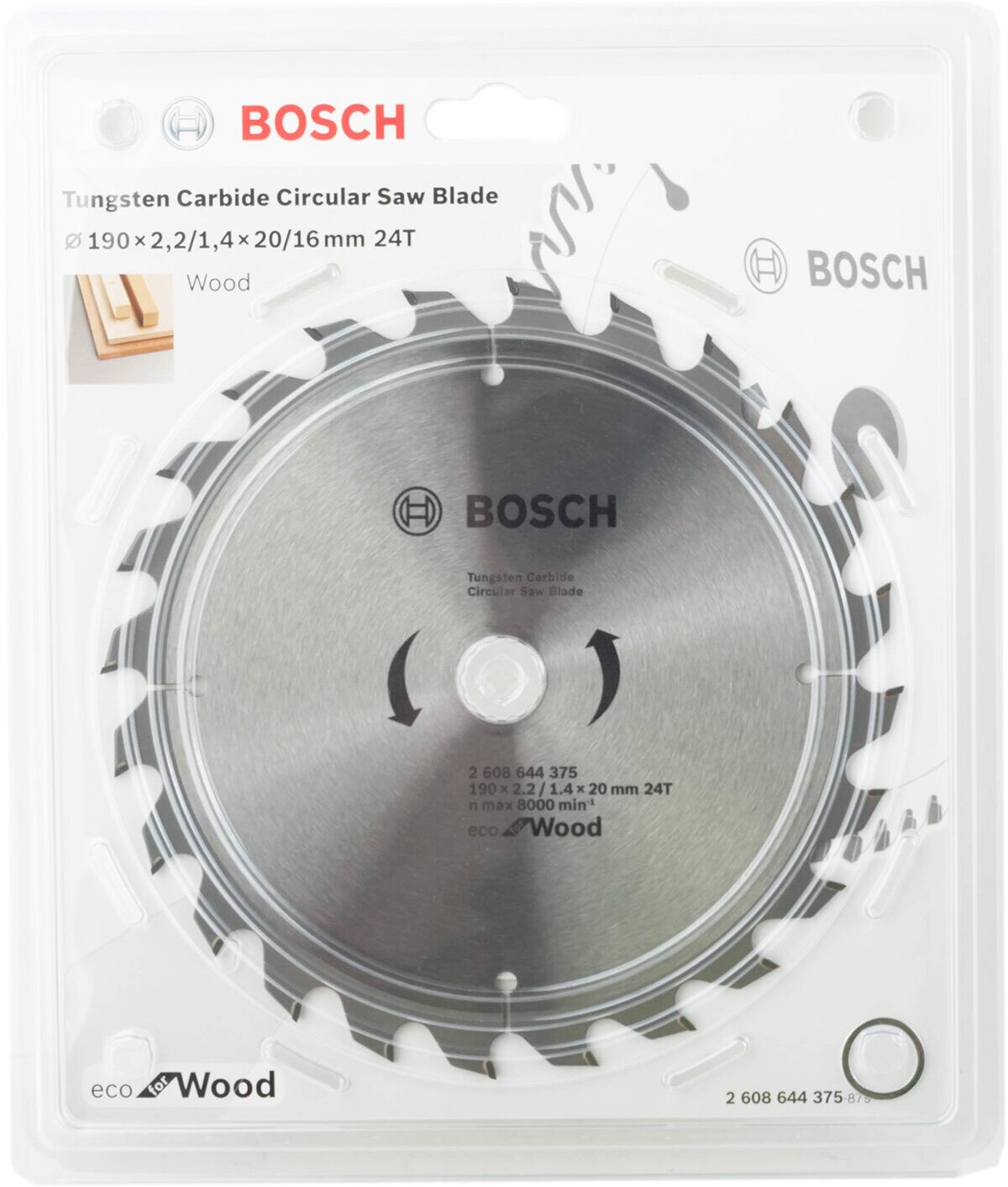 Диск пильный твердосплавный Bosch - фото №4