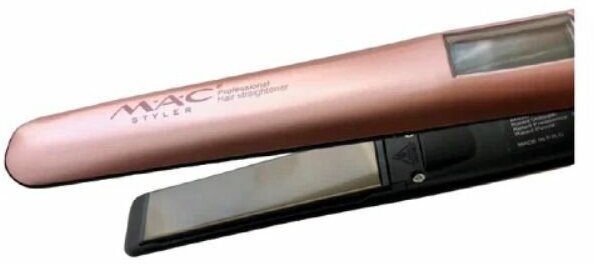M. A. C Professional MAC-5544 - Профессиональный выпрямитель для волос с керамическими пластинами и ЖК-дисплеем - фотография № 10