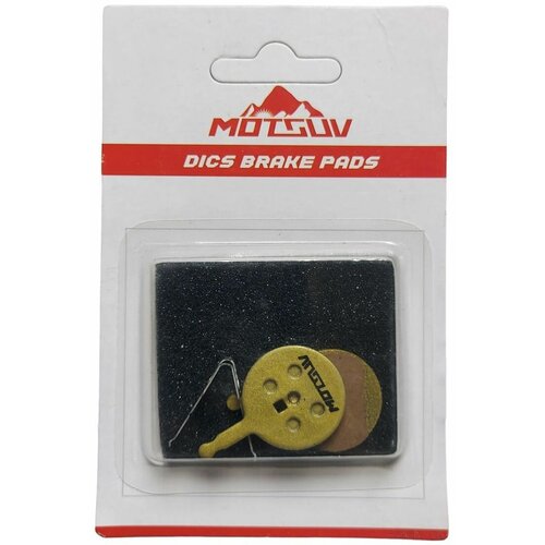 фото Тормозные колодки motsuv для дискового тормоза велосипеда (цельнометаллические - медные) 02b нет бренда
