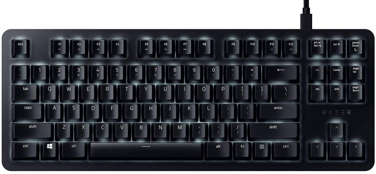 Игровая клавиатура Razer BlackWidow Lite (Английская раскладка, черный цвет)