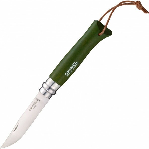 Складной нож OPINEL Tradition Colored №08, 190мм, красный - фото №7