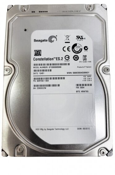 Жесткий диск Seagate ST33000650NS 3Tb SATAIII 3,5" HDD