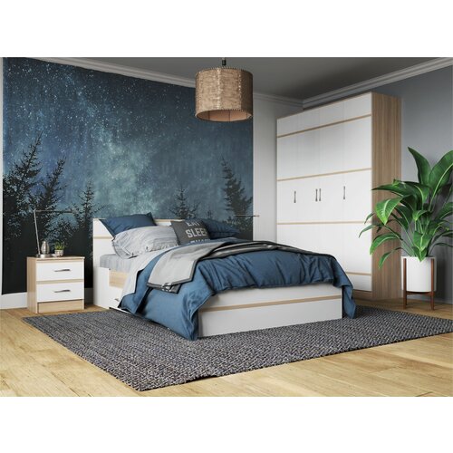 Спальня Сакура Белый