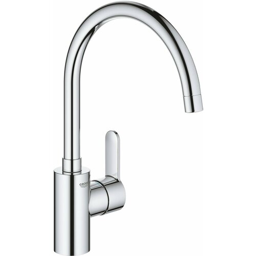 33975004 Eurostyle Cosmopolitan Смеситель для кухни, высокий излив, хром смеситель grohe eurostyle cosmopolitan 33591002 для ванны с душем