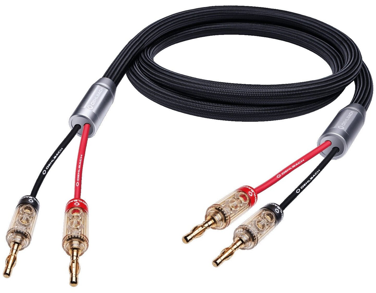 Акустический кабель Oehlbach STATE OF THE ART XXL Fusion Two Cable Set, 2x3,5 w.banana, D1C110614