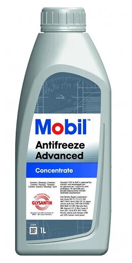 Mobil Антифриз Advanced (Красный, Концентрат), 1 л