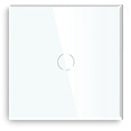 Сенсорный выключатель DiXiS Touch Wall Light Switch 1 Gang / 1 Way (86x86) White (TS1) light switch rf433mhz remote control wall touch switch 2 gang 1 way wall light switches with cystal glass panel