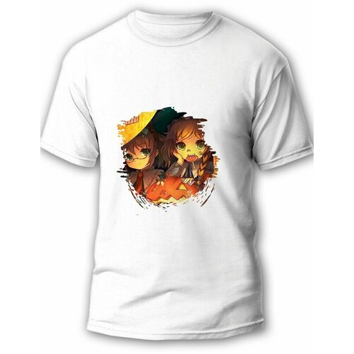 фото Футболка, размер l, белый будь на стиле