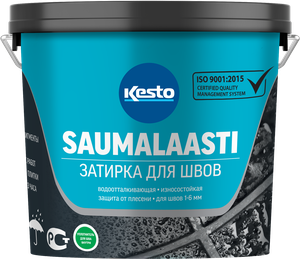 Затирка для плитки Kesto Saumalaasti 48 графитово-серый 3кг