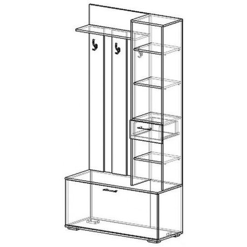 Прихожая Сорренто - Венге Белфорт 8050₽