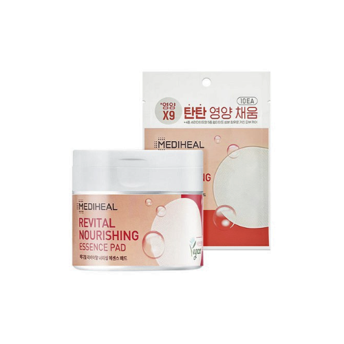 Увлажняющие тонер-пэды для лица Mediheal Revital Nourishing Essence Pad 90 штук