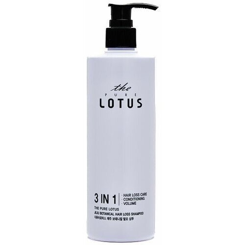 THE PURE LOTUS Шампунь для укрепления, смягчения и объема волос Jeju Botanical Hair Loss Shampoo