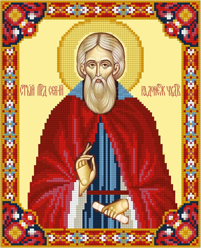 ALVR-153 "Икона святого преподобного Сергия Радонежского" Фрея - фото №1