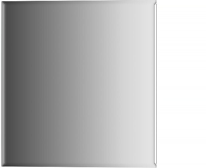 Зеркальная плитка с фацетом 5 мм Квадратное 20х20 см; серебро Refractive EVOFORM BY 1425 - фотография № 5