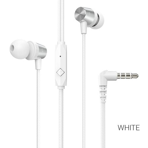 Проводные наушники Hoco M79 Cresta белый 540₽