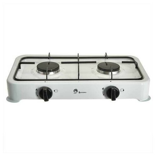 Газ плита василиса ВА-6502 двухконфорочная белый 277800₽