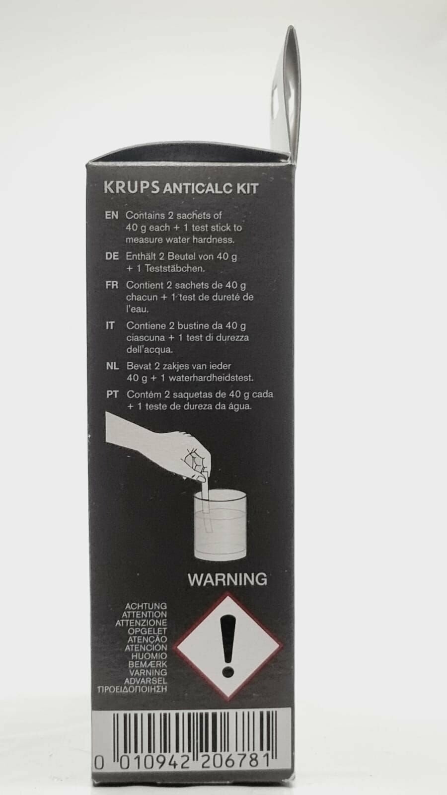 Средство для удаления накипи Krups Anticalc Kit (Из Финляндии) - фотография № 14