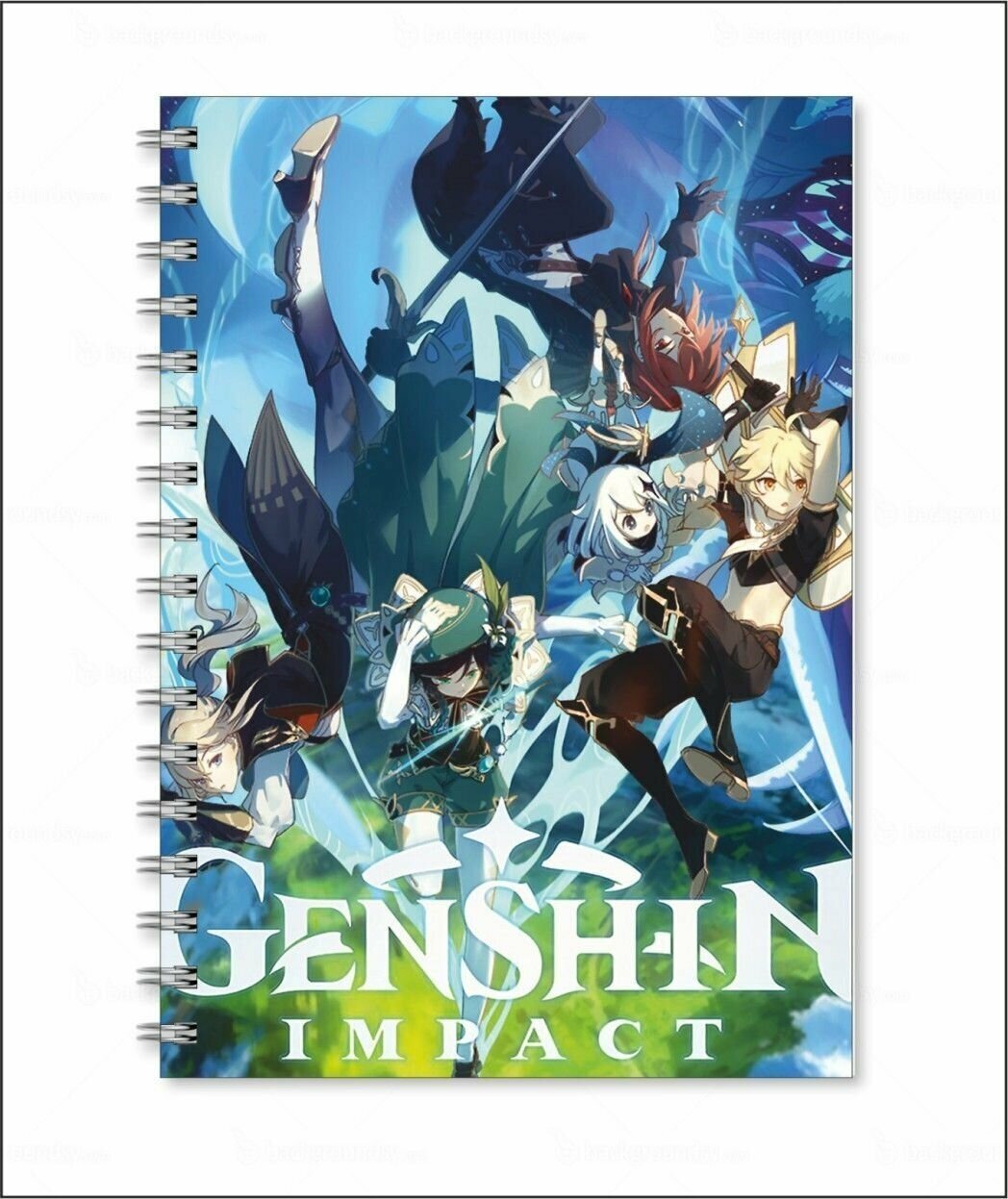 Тетрадь Геншин Импакт - Genshin Impact № 2