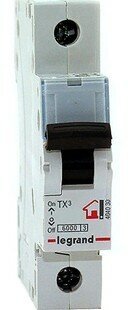 TX3 404031 Автоматический выключатель однополюсный 32А (6 кА, C) Legrand - фото №11